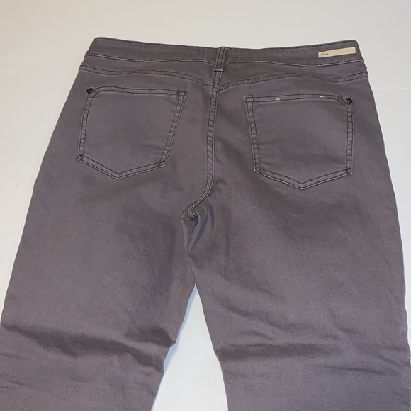 Anthropologie Pilcro and the Letterpress Grey Skinny Capris - Women’s Size 29 - Picture 3 of 6
